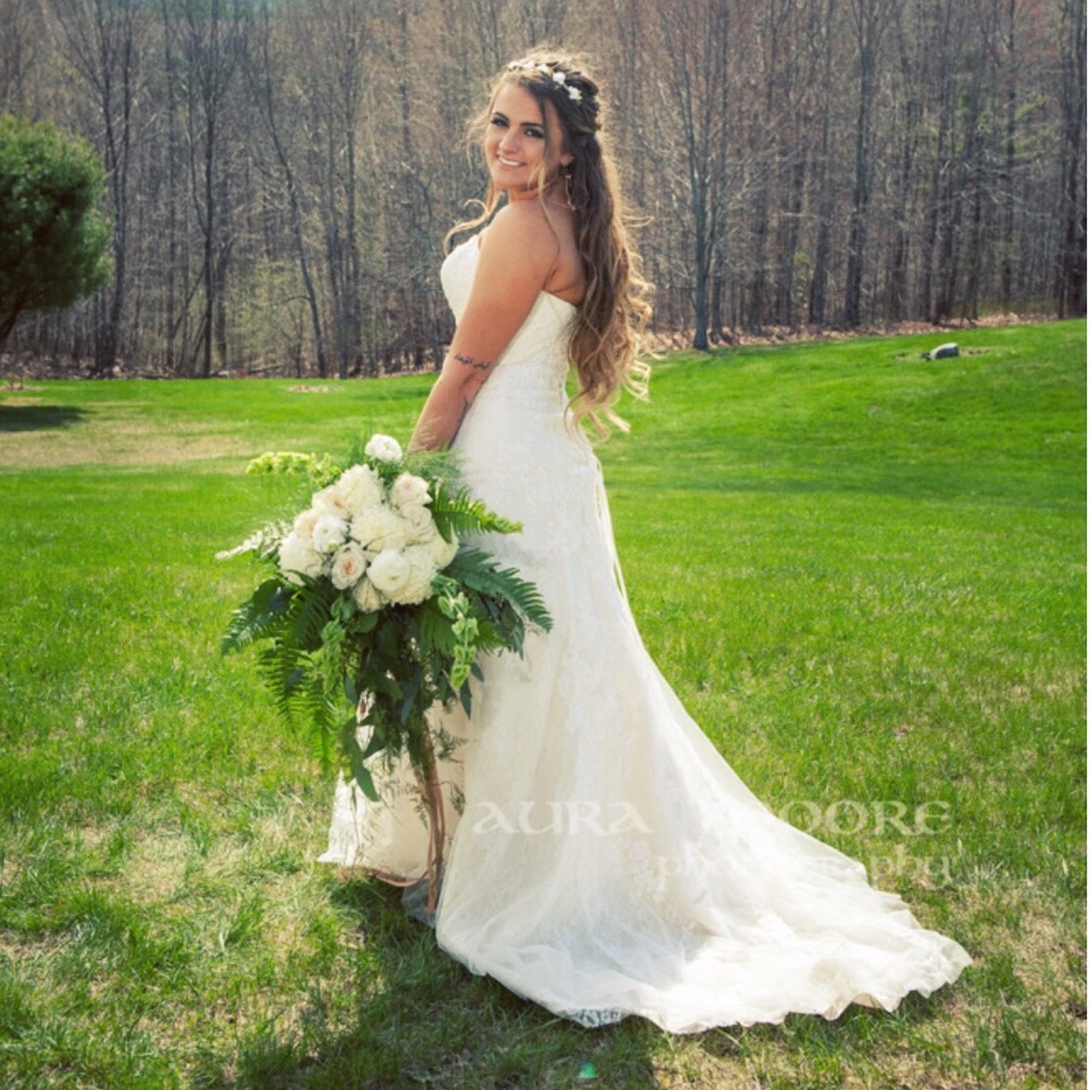 Jewel Wedding Dress | Lace A-Line with Beading